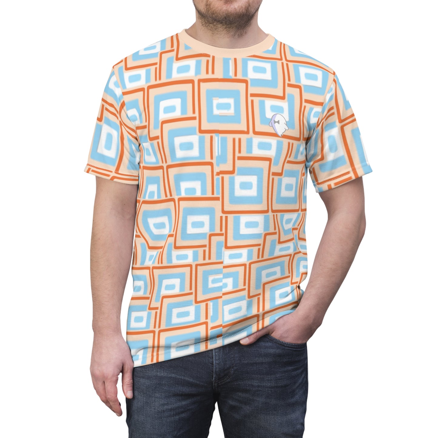 Desert Squares Pattern Tee