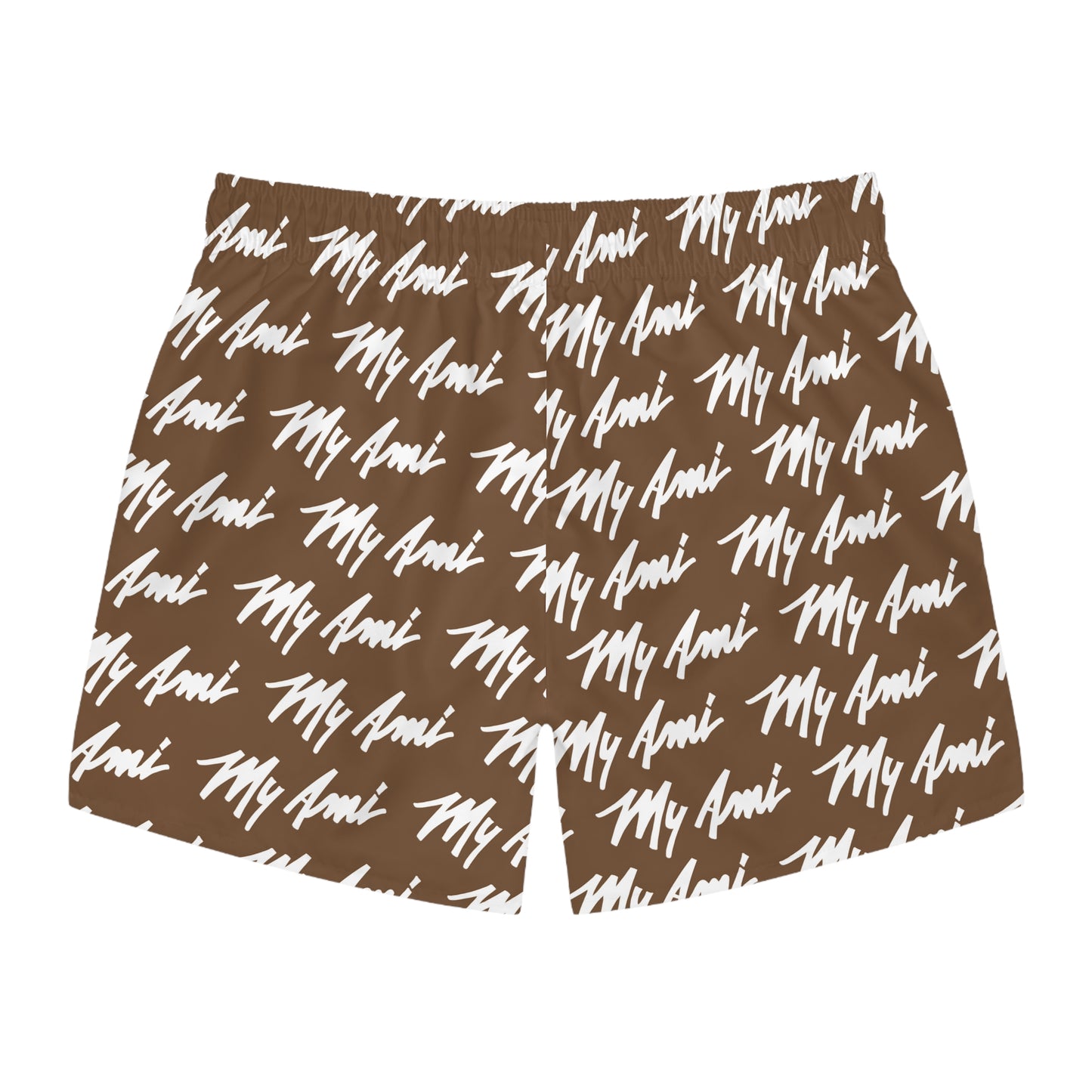 My Ami Brown Swim Trunks