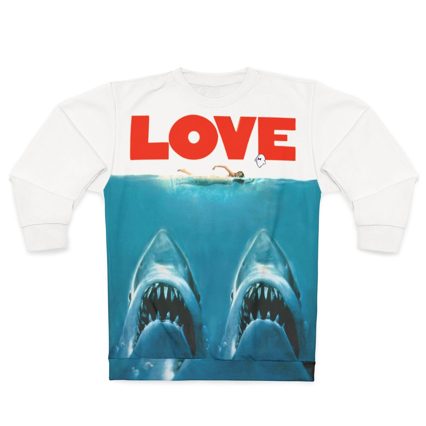 Long Sleeve Sharks Falling in Love