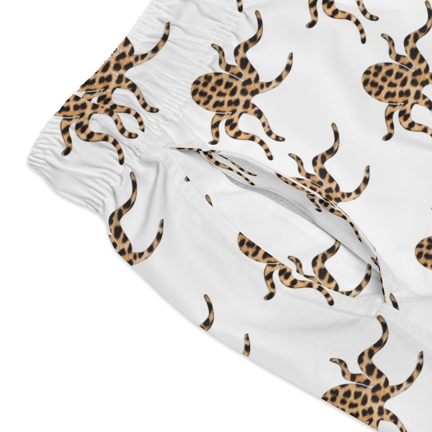 Octopus Cheetah Swim Trunks