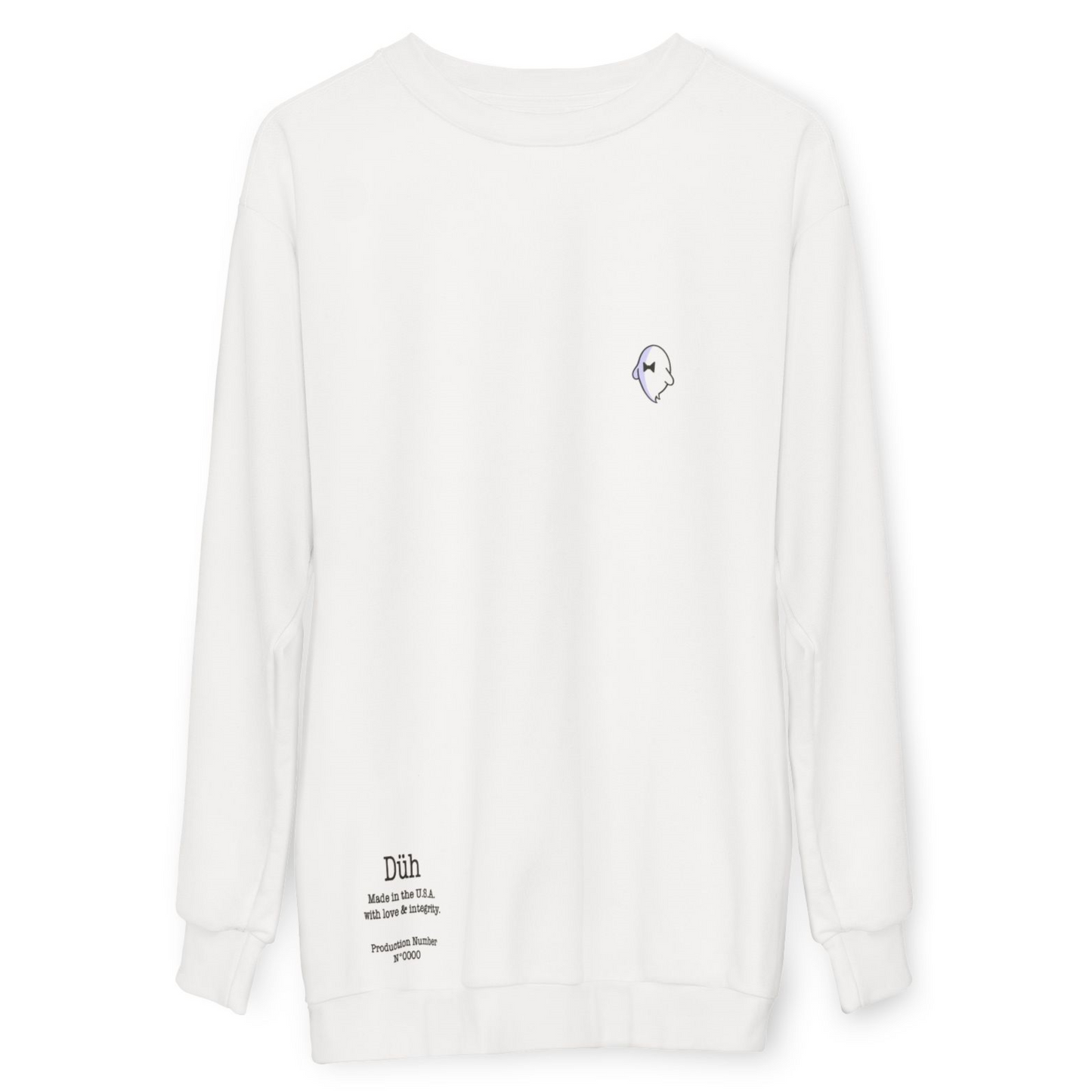 White Plain Düh Sweatshirt