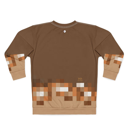 Brown Pixel Sweatshirt