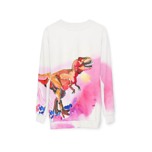 Watercolor T-Rex Sweatshirt