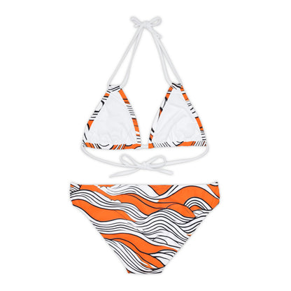 Orange Swirl Bikini