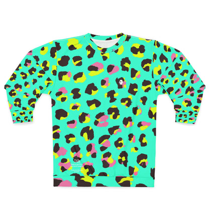 Green Cheetah Sweatshirt