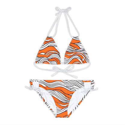 Orange Swirl Bikini