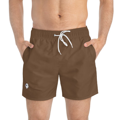 Brown Swim Trunks