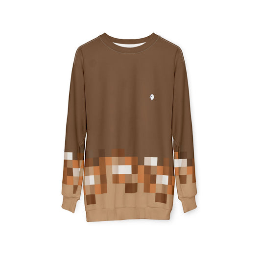 Brown Pixel Sweatshirt