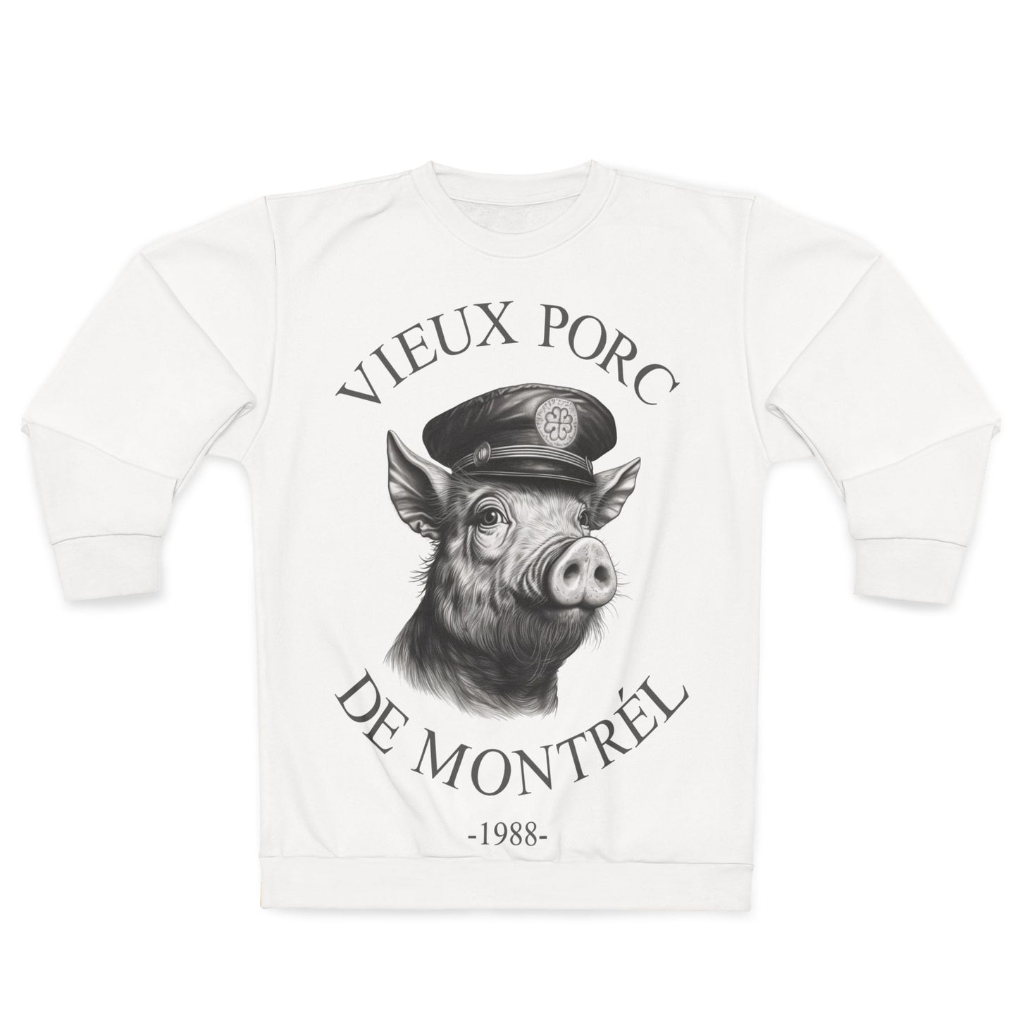 Vieux Porc Sweatshirt White