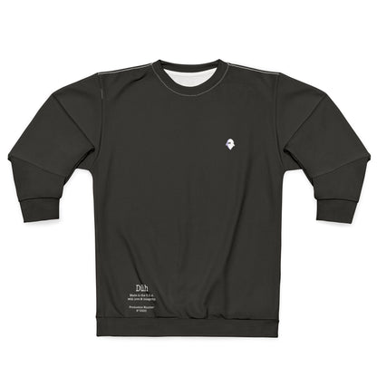 Plain Black Düh Sweatshirt