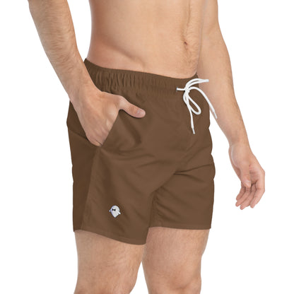 Brown Swim Trunks
