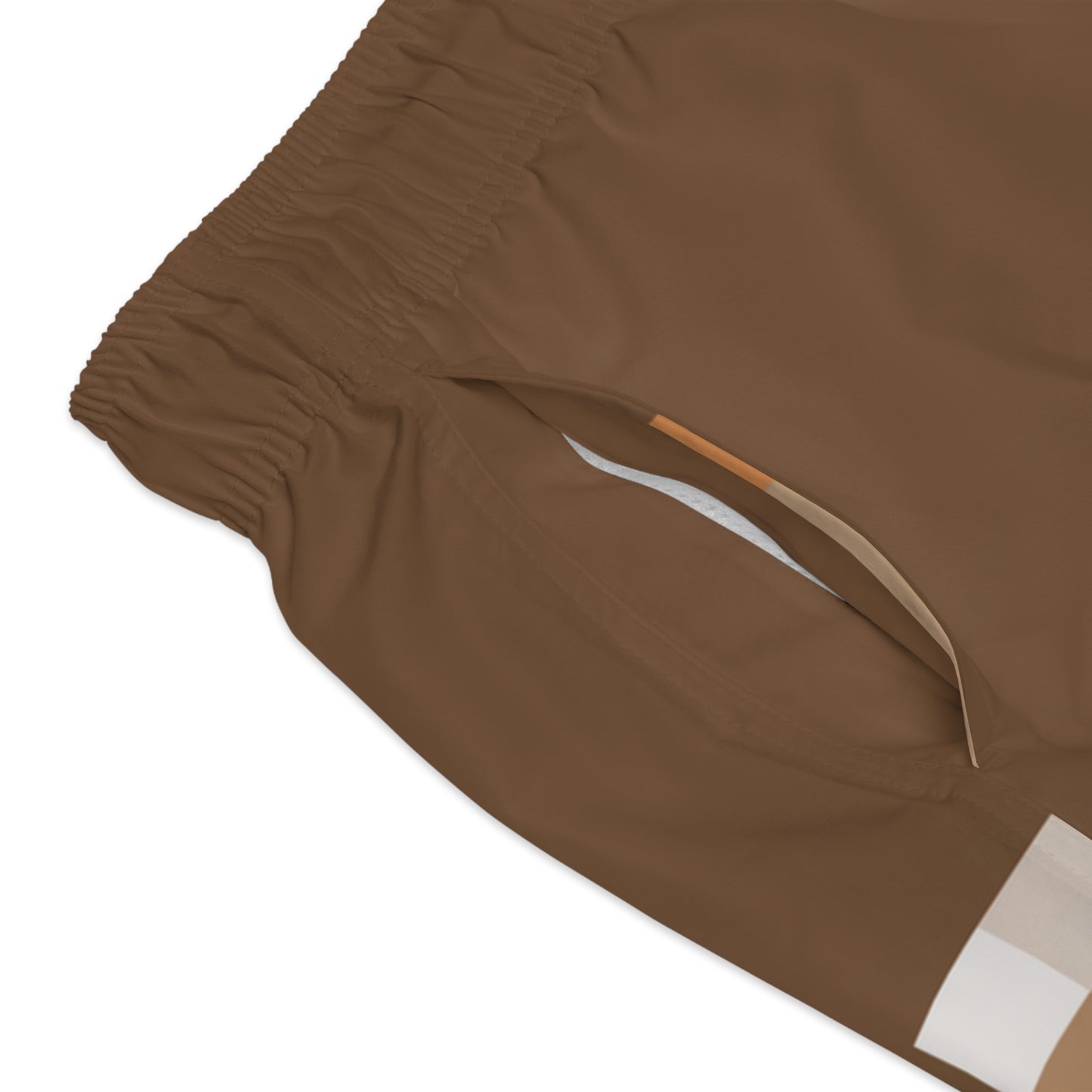 Brown Pixel Swimsuit