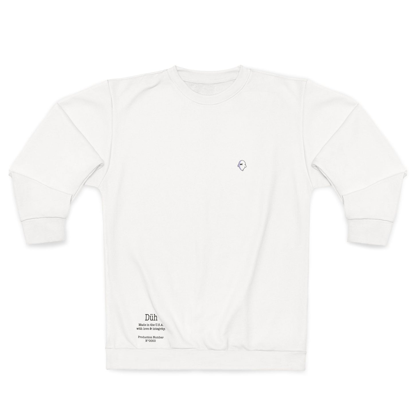 White Plain Düh Sweatshirt