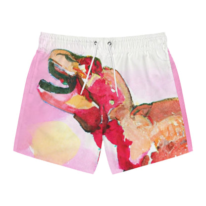 T-Rex Watercolour Swimsuit
