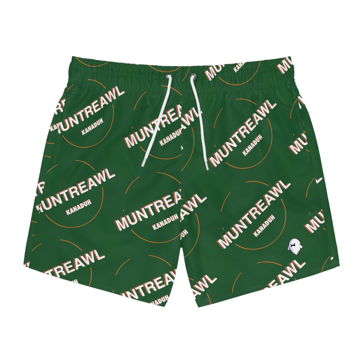 Griine Muntreawl Swim Trunks
