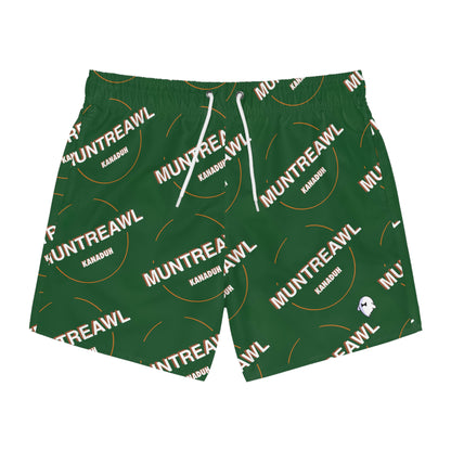 Griine Muntreawl Swim Trunks