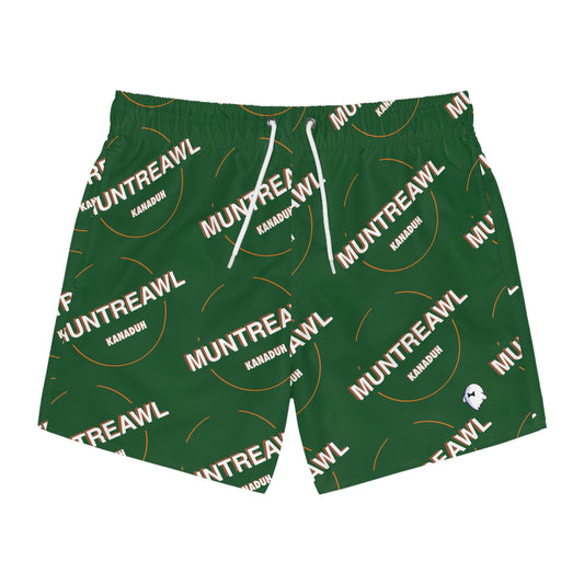 Griine Muntreawl Swim Trunks