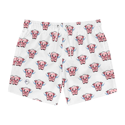 Flying Pig Swim Trunks