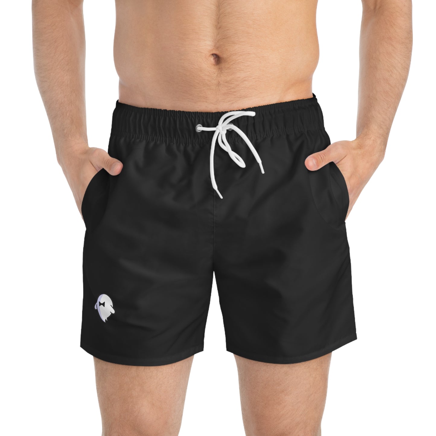 Black Swim Trunks