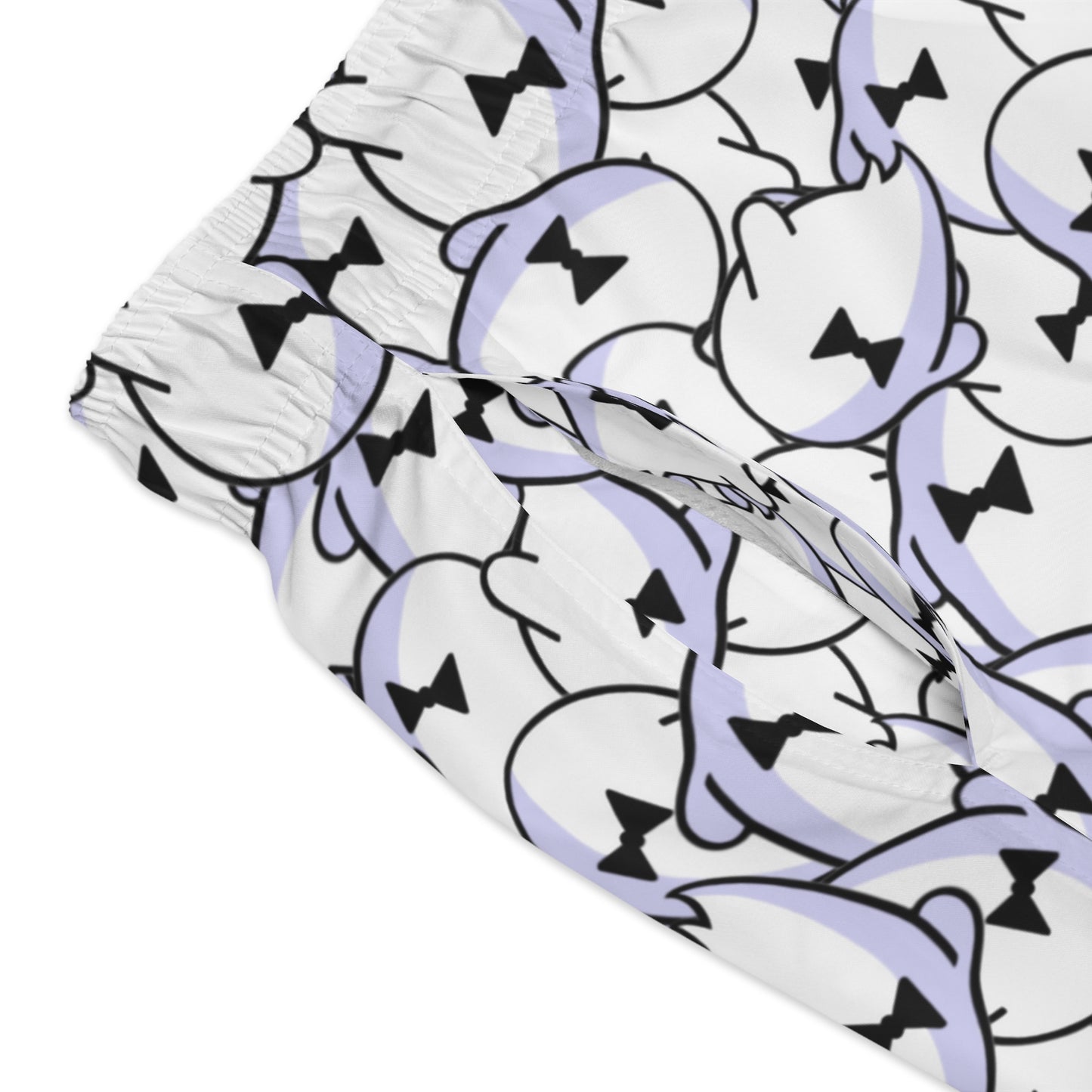 Ghost Overlap Swim Trunks