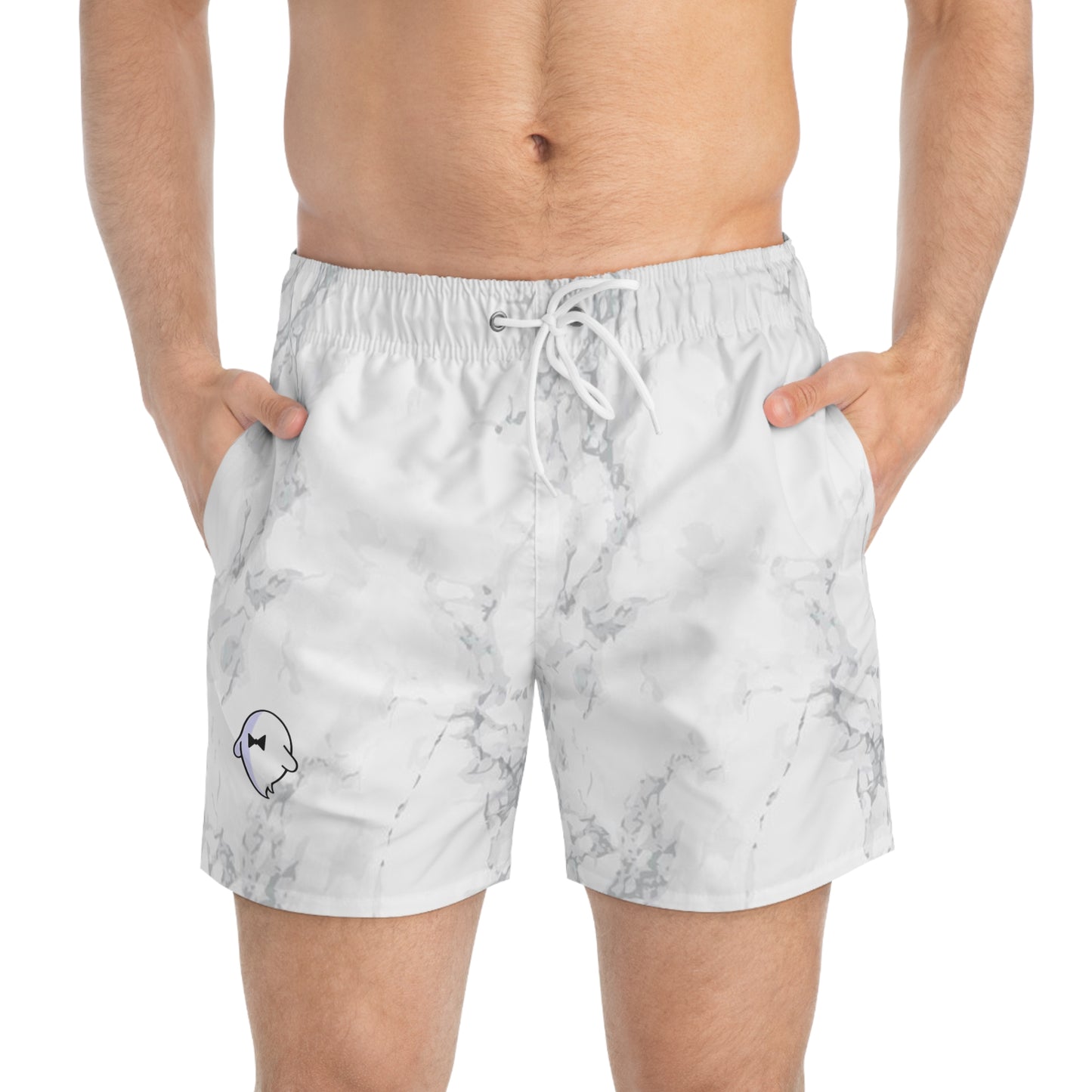 Marble Swim Trunks