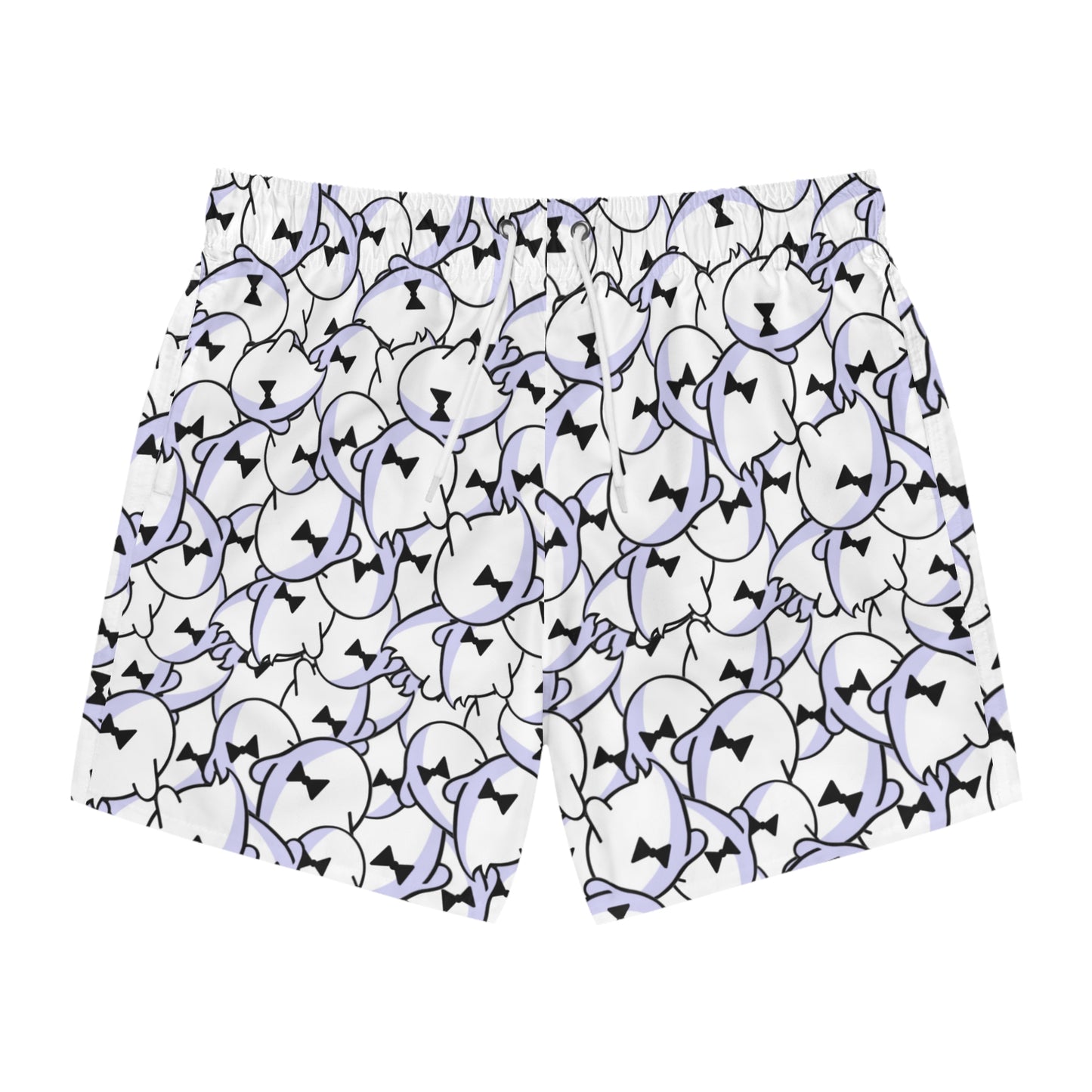 Ghost Overlap Swim Trunks