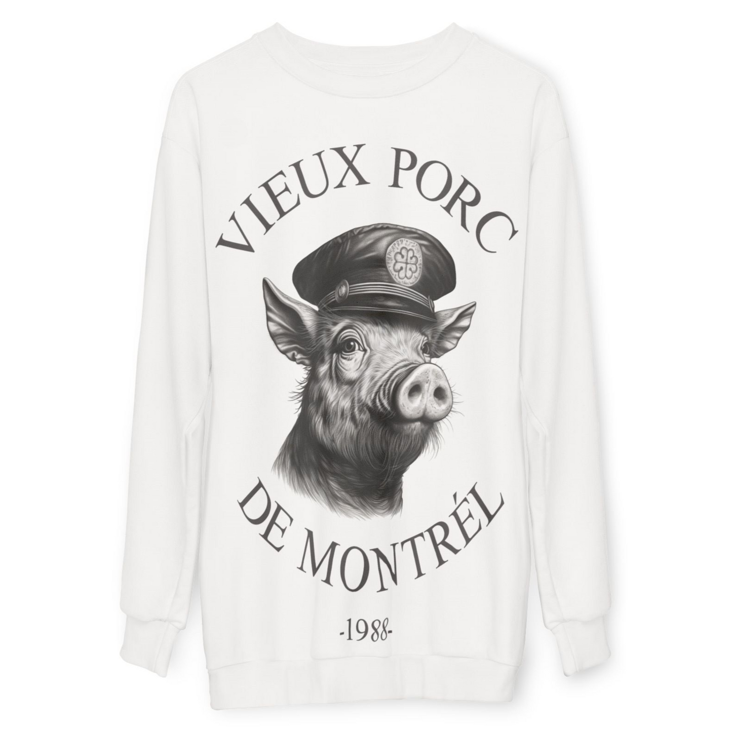 Vieux Porc Sweatshirt White