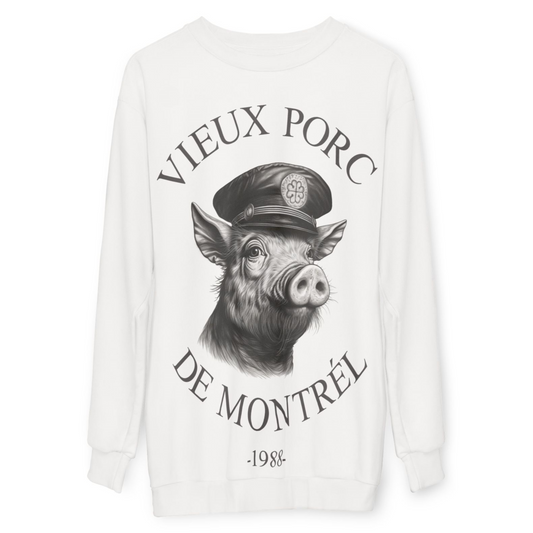Vieux Porc Sweatshirt White