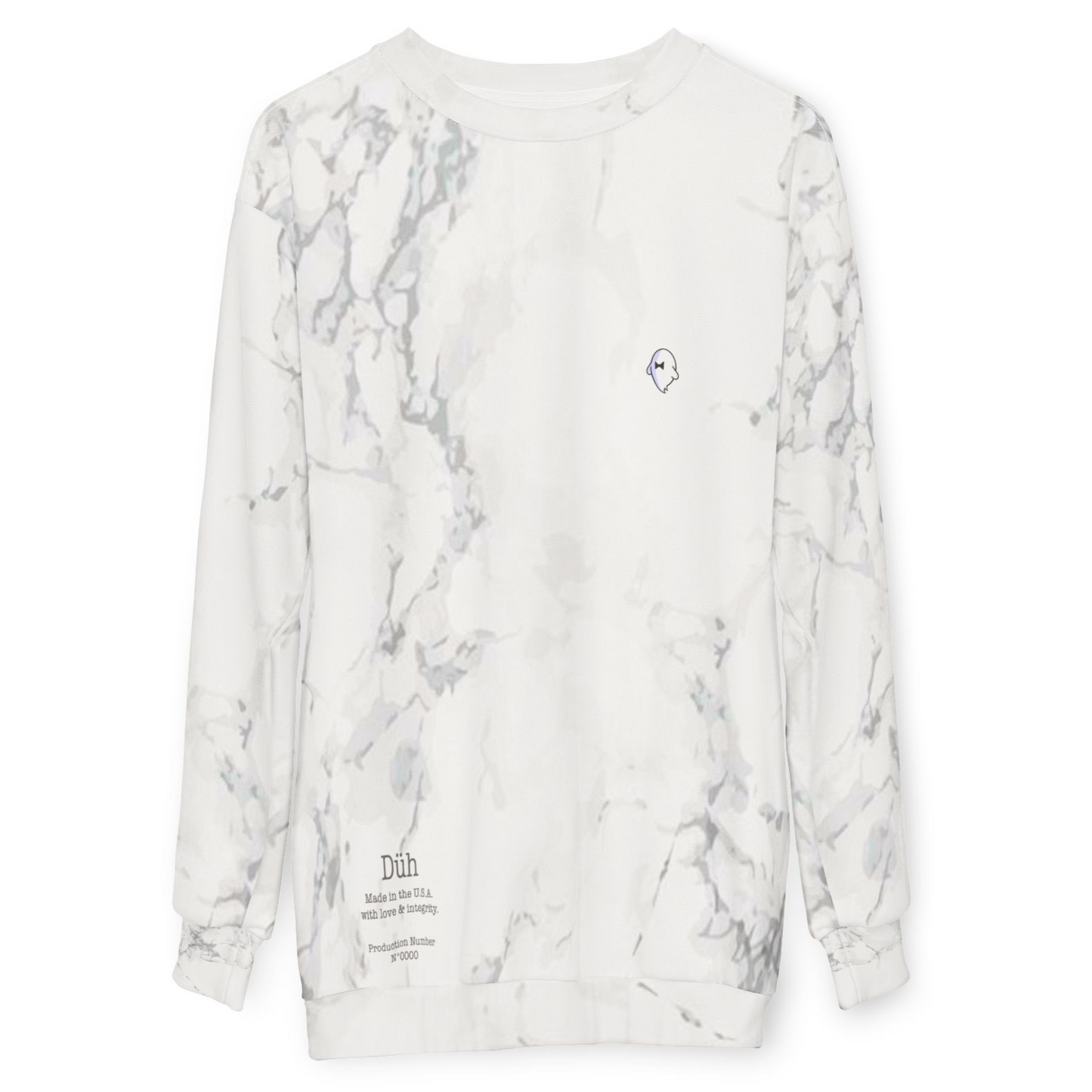 Long sleeve Marble Sweatshirt