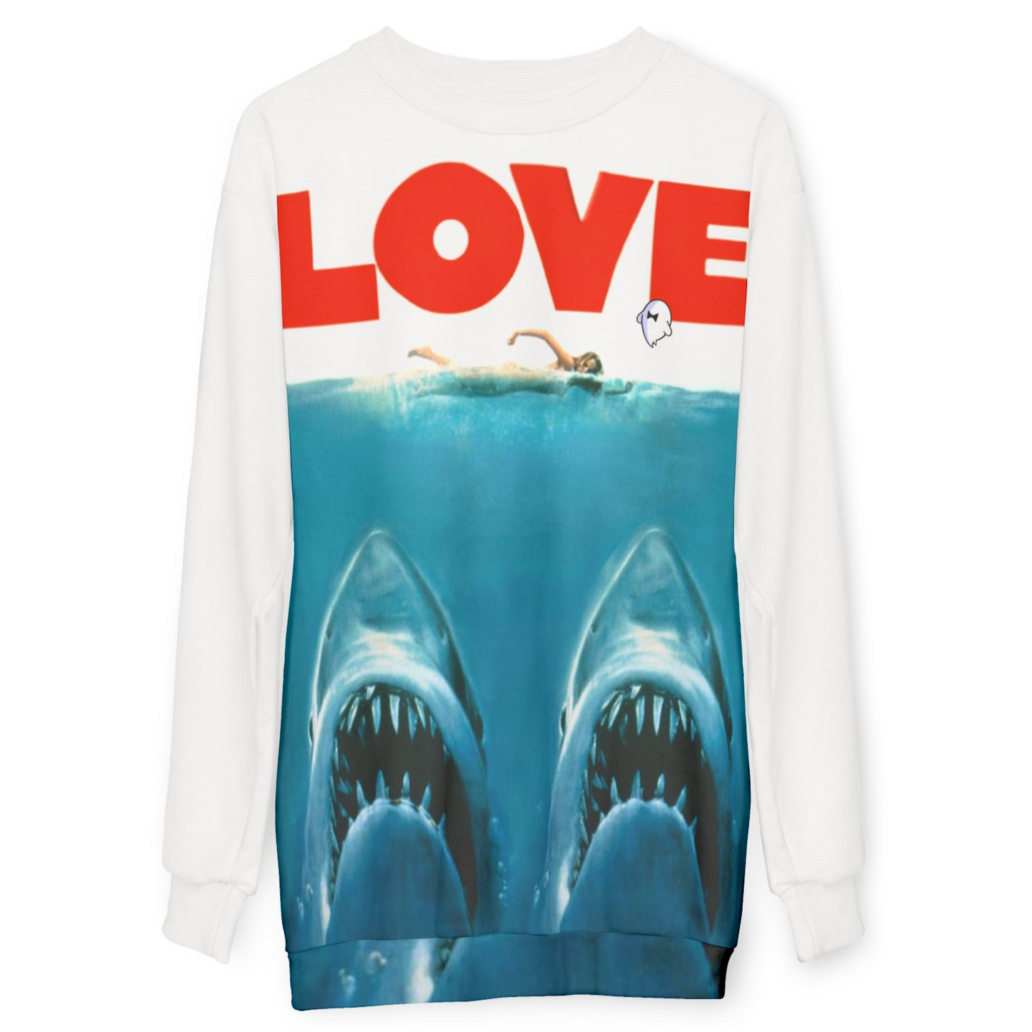 Long Sleeve Sharks Falling in Love