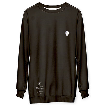 Plain Black Düh Sweatshirt