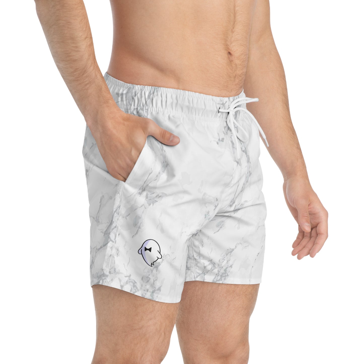 Marble Swim Trunks